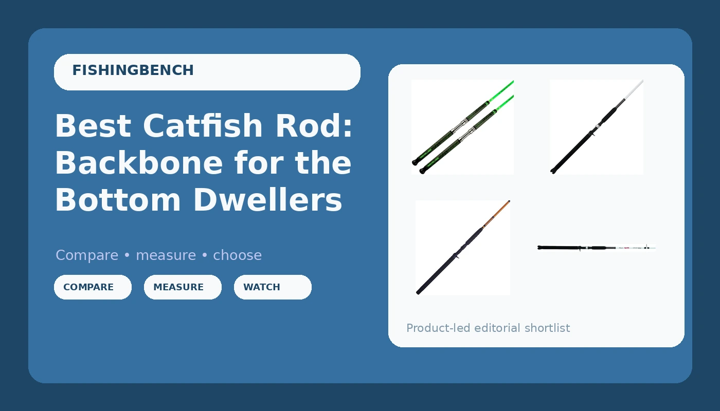 Best Catfish Rod: Backbone for the Bottom Dwellers - FishingBench review with measurements and honest opinion