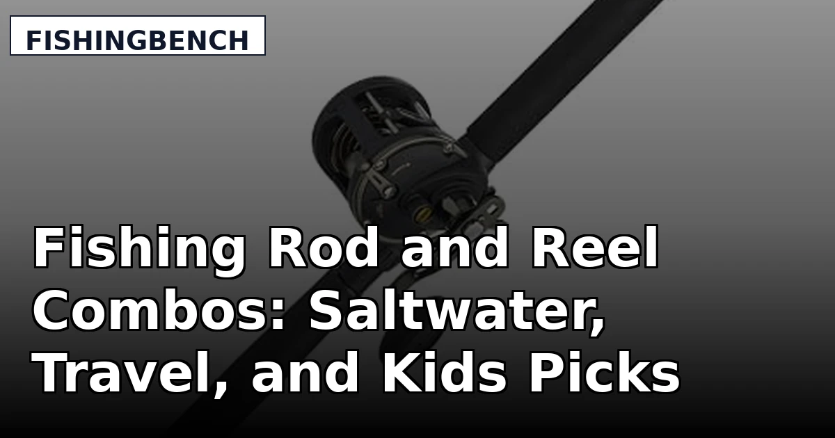 Fishing Rod and Reel Combos: Saltwater, Travel, and Kids Picks Compared