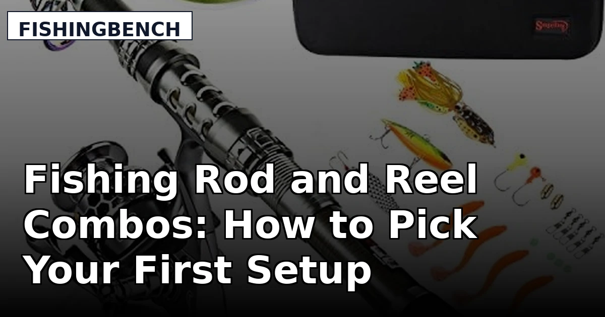 Fishing Rod and Reel Combos: How to Pick Your First Setup