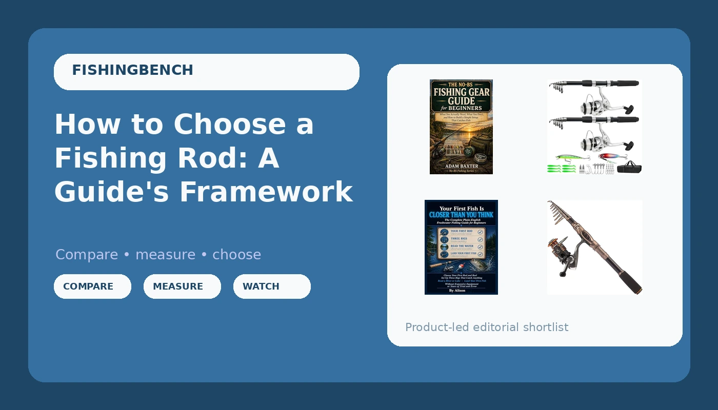How to Choose a Fishing Rod: A Guide's Framework - FishingBench review with measurements and honest opinion