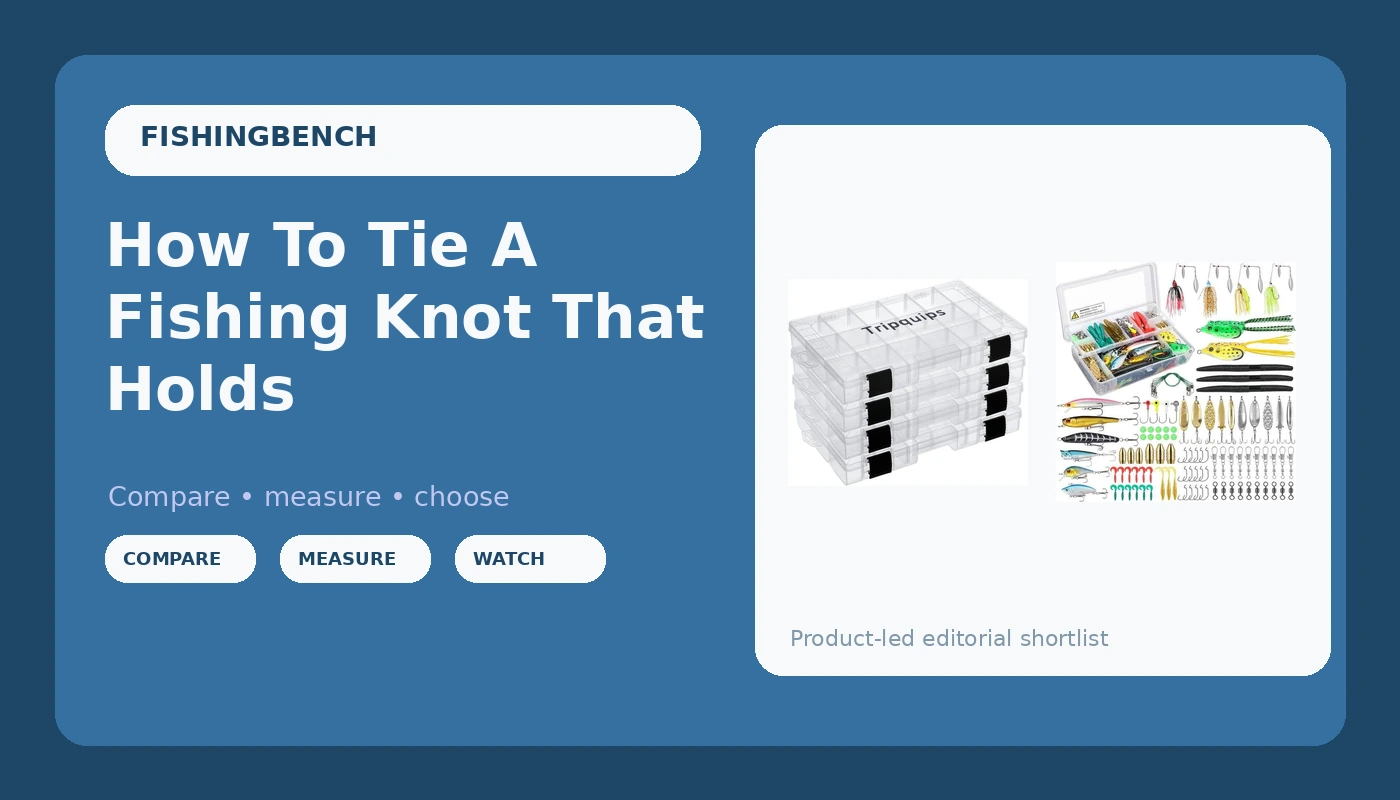 How To Tie A Fishing Knot That Holds - FishingBench review with measurements and honest opinion