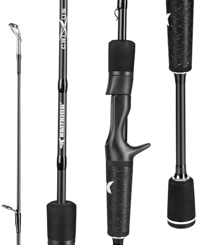 KastKing Crixus Fishing Rods with Golf Style SuperPolymer Handle