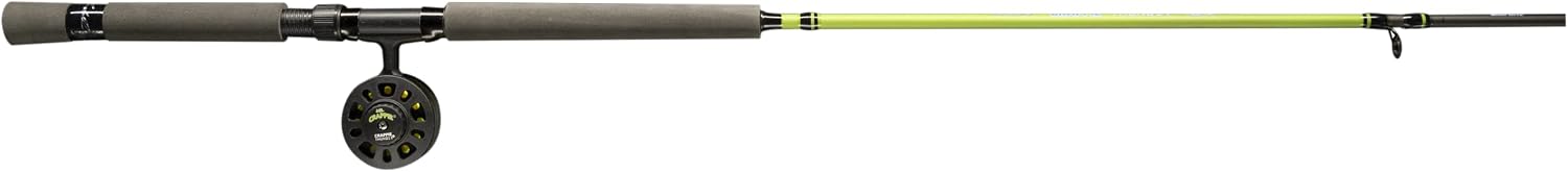 Lew's Crappie Thunder Solo Jigging Reel and Fishing Rod Combo