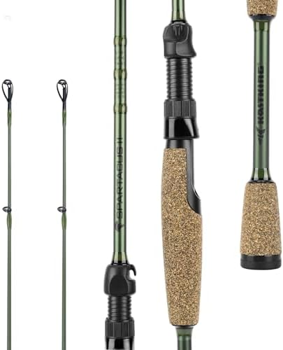 KastKing Spartacus II Twin-Tip Spinning & Casting Fishing Rods