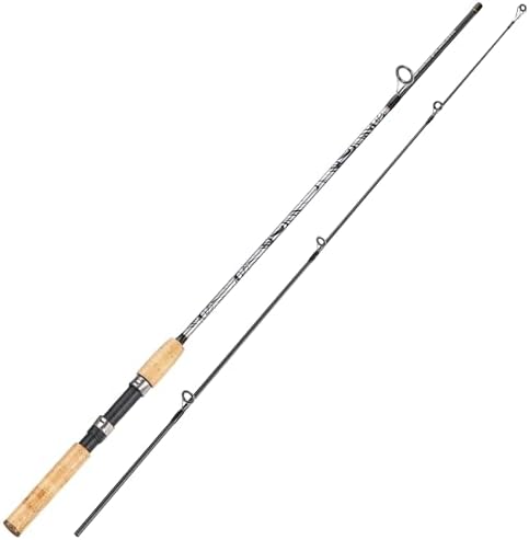 Sougayilang Spinning &amp; Casting Rods, Strong Carbon&amp;Glass Composite Fishing Rod with Stainless Steel Line Guides for Bass, Trout, Panfish, Catfish