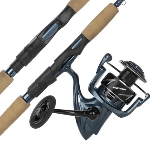KastKing Rekon Saltwater Fishing Rod and Reel Combo, Spinning Reel Combo