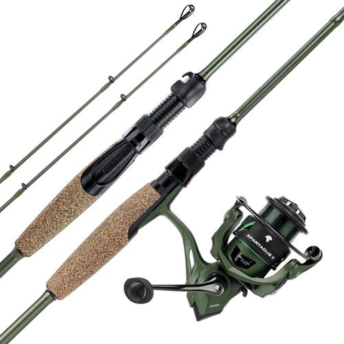 KastKing Spartacus II Twin-Tip Fishing Rod and Reel Combo