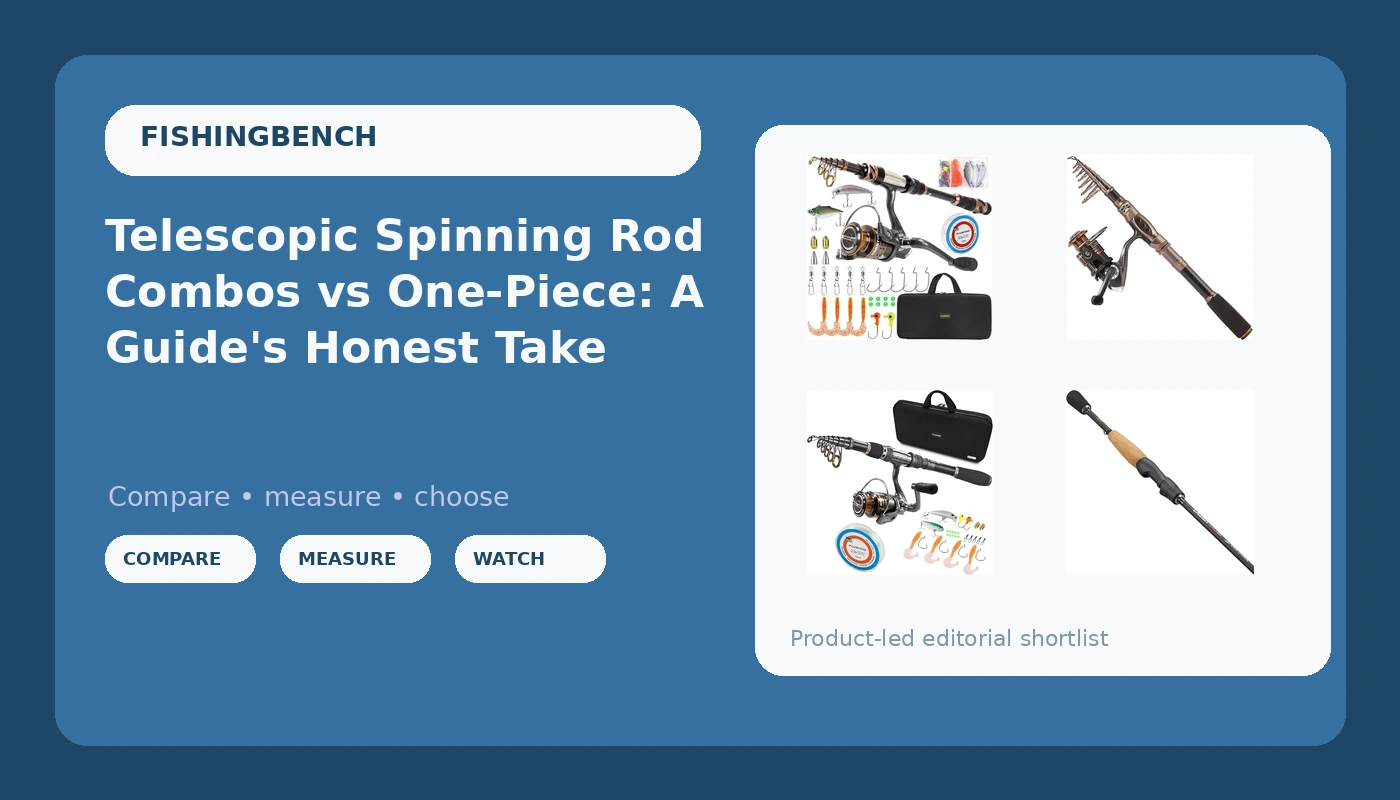Telescopic Spinning Rod Combos vs One-Piece: A Guide's Honest Take